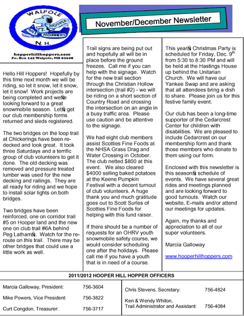 Newsletter
